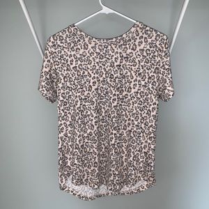 Cheetah print T-shirt